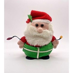 Gemmy Santa Claus Singing Jingle Bells with Lights Used